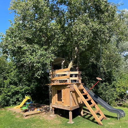 Ferienwohnung Am Waldrand Mit Sauna Biendorf エクステリア 写真