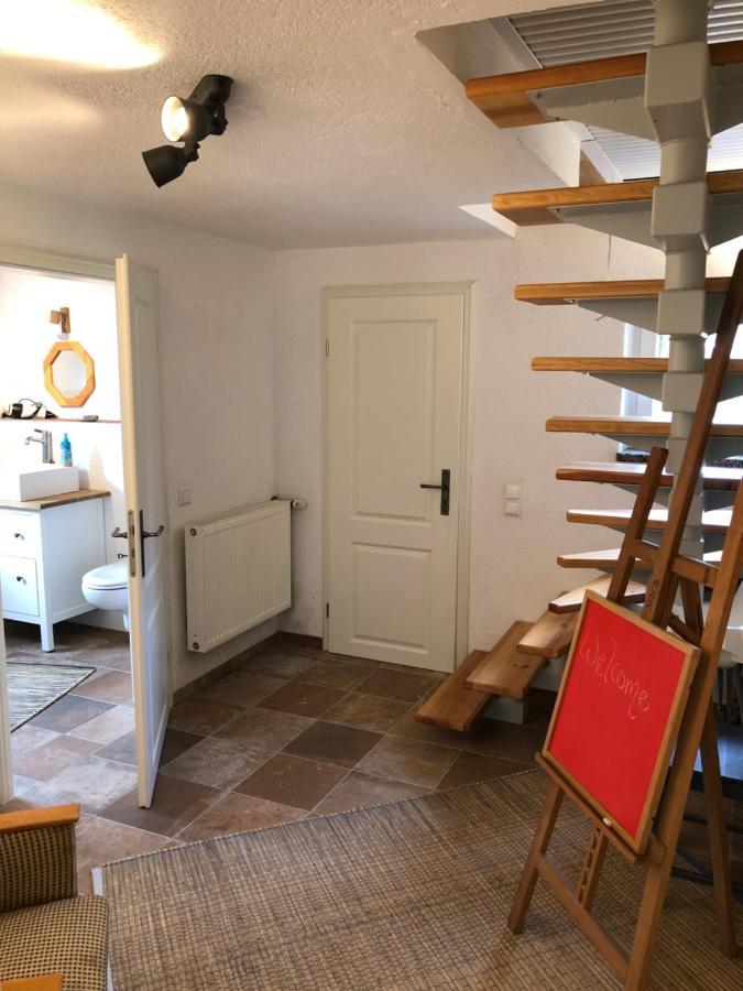 Ferienwohnung Am Waldrand Mit Sauna Biendorf エクステリア 写真