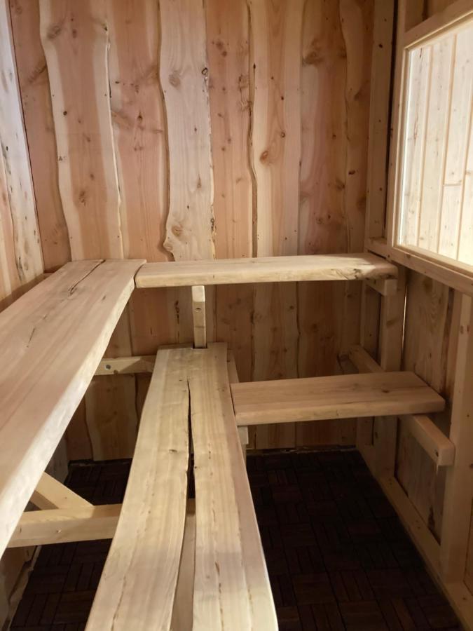 Ferienwohnung Am Waldrand Mit Sauna Biendorf エクステリア 写真