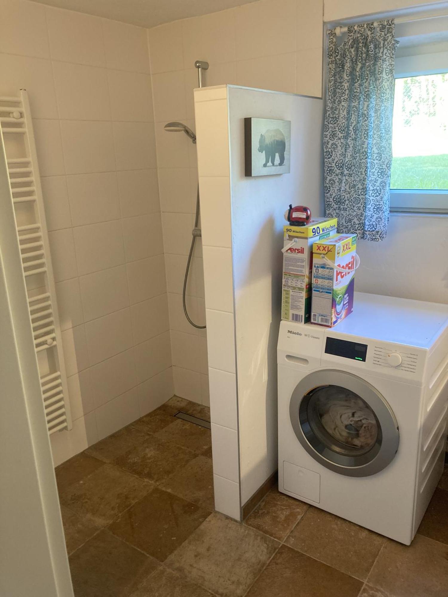 Ferienwohnung Am Waldrand Mit Sauna Biendorf エクステリア 写真