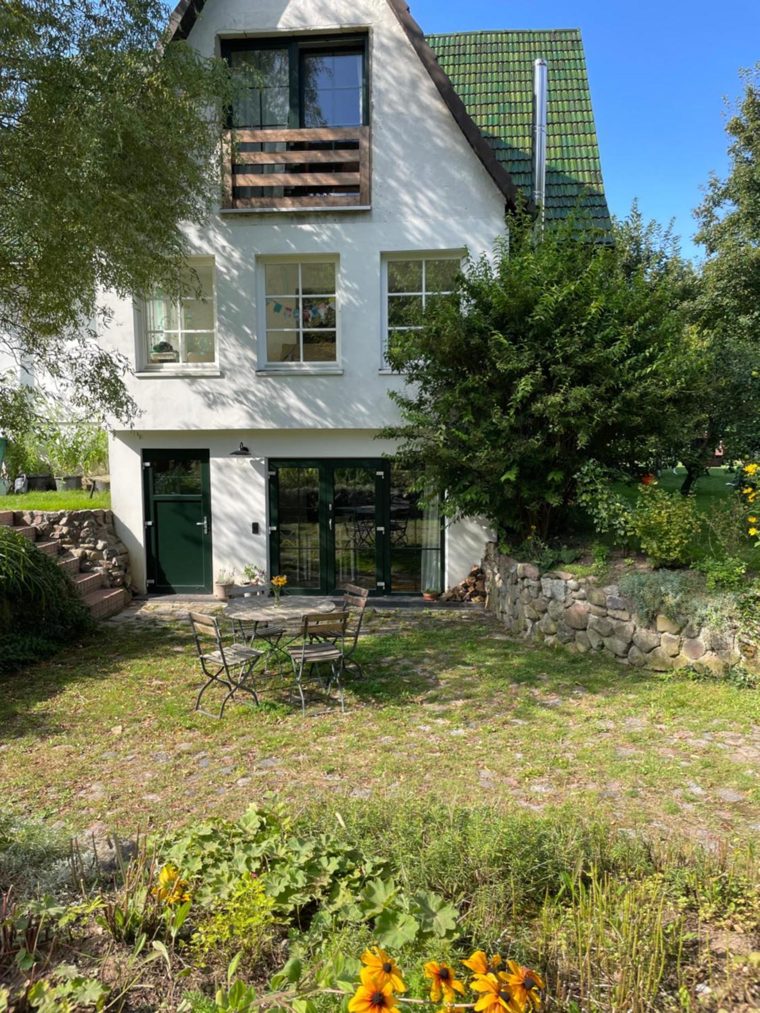 Ferienwohnung Am Waldrand Mit Sauna Biendorf エクステリア 写真